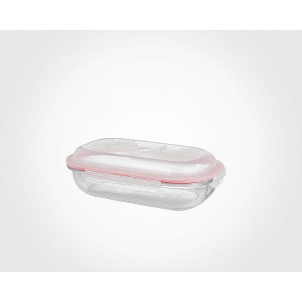 Limon Oval Glass Container 500ML Product Code: 2005