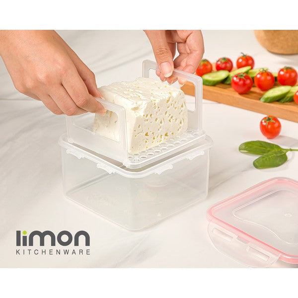 Limon Plastic LiAirtight Storge Box 1.2 L Product Code 1302