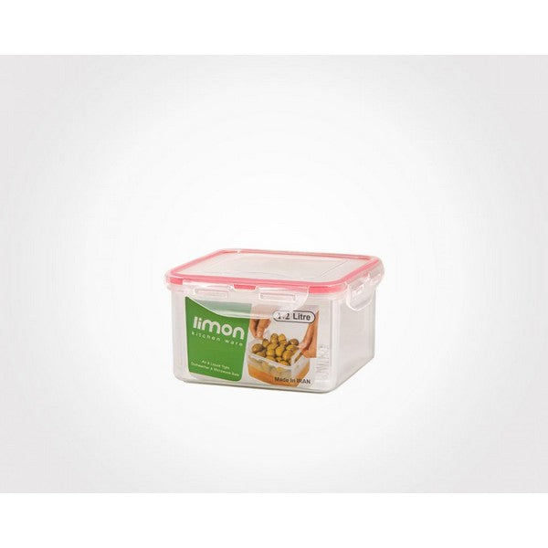 Limon Plastic LiAirtight Storge Box 1.2 L Product Code 1302