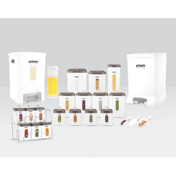 Limon Rectengle 21 Pcs Kitchen Set Product Code:2009