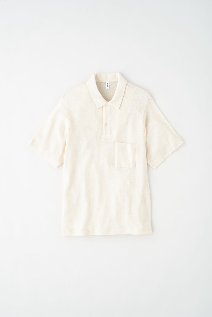 Luxor Jersey Polo in Natural