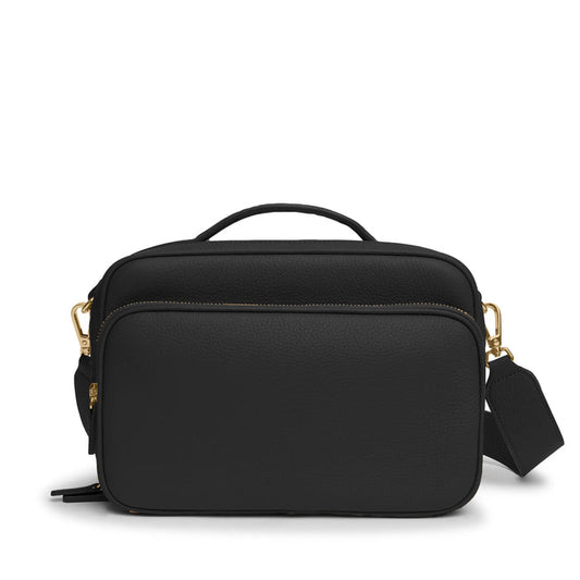 Meadow Large Satchel Black Pebble