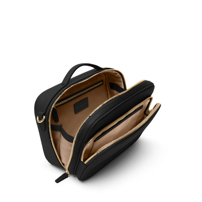 Meadow Large Satchel Black Pebble