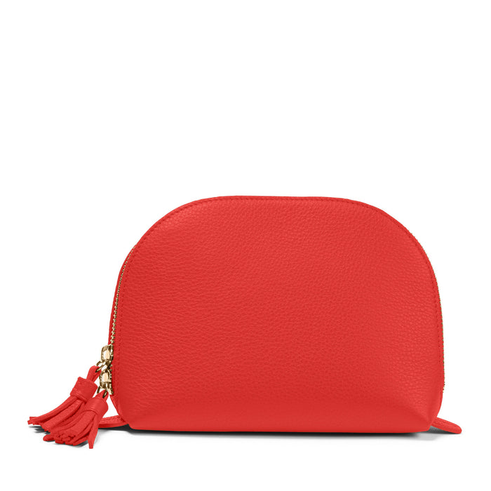 Medium Clamshell Makeup Bag Buoy Red