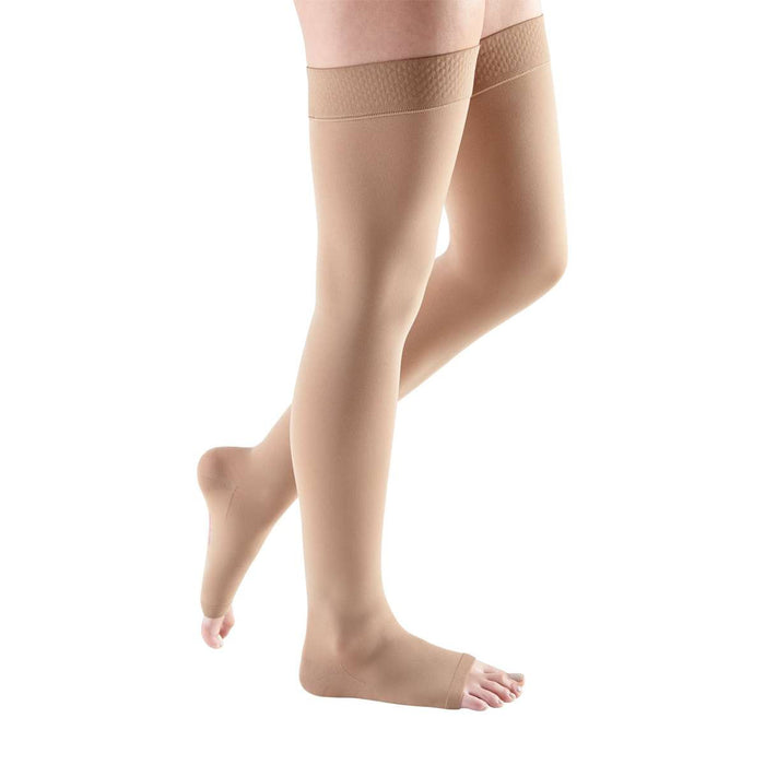Medi Comfort Thigh High 30-40mmHg Open Toe - Compression Level: Extra Firm 30-40 MmHg - Unisex - Foot