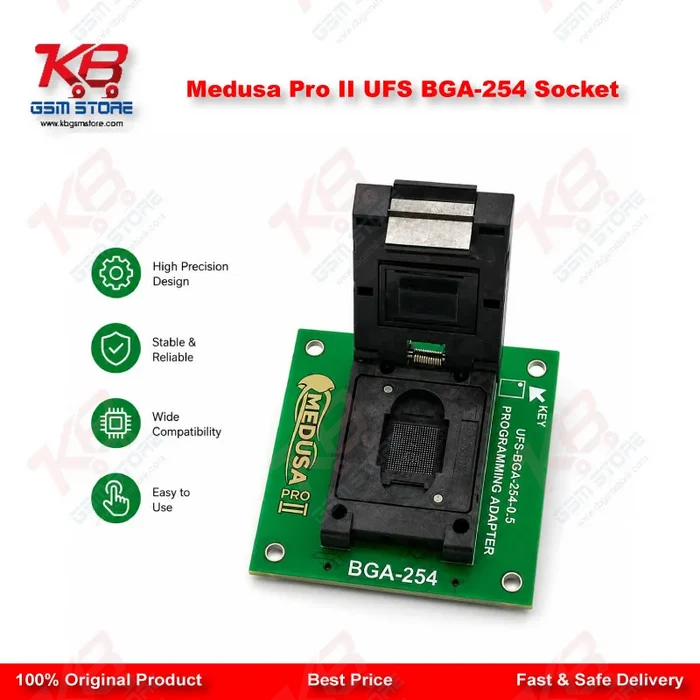 Medusa Pro II UFS BGA-254 Socket