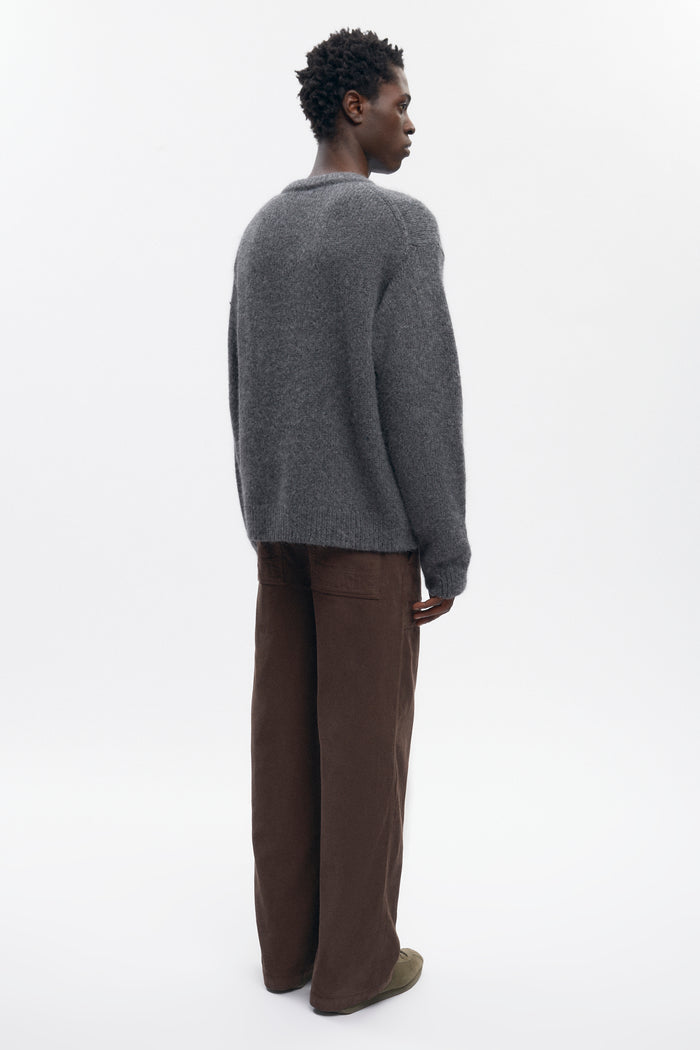 Men's Cord Work Pant in Coffee Bean
