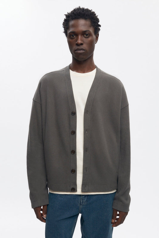 Men's Cozy Cardigan in Beluga