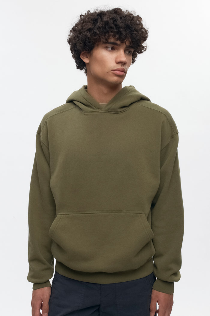 Men's Essential Hoodie  in Olive