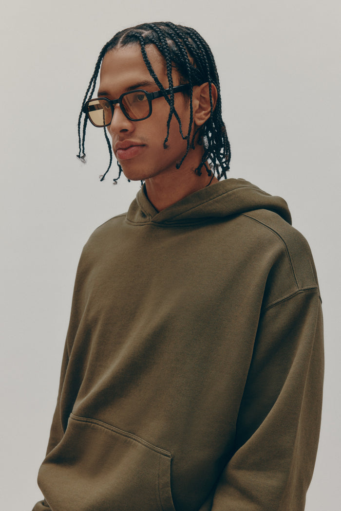 Men's Essential Hoodie  in Olive