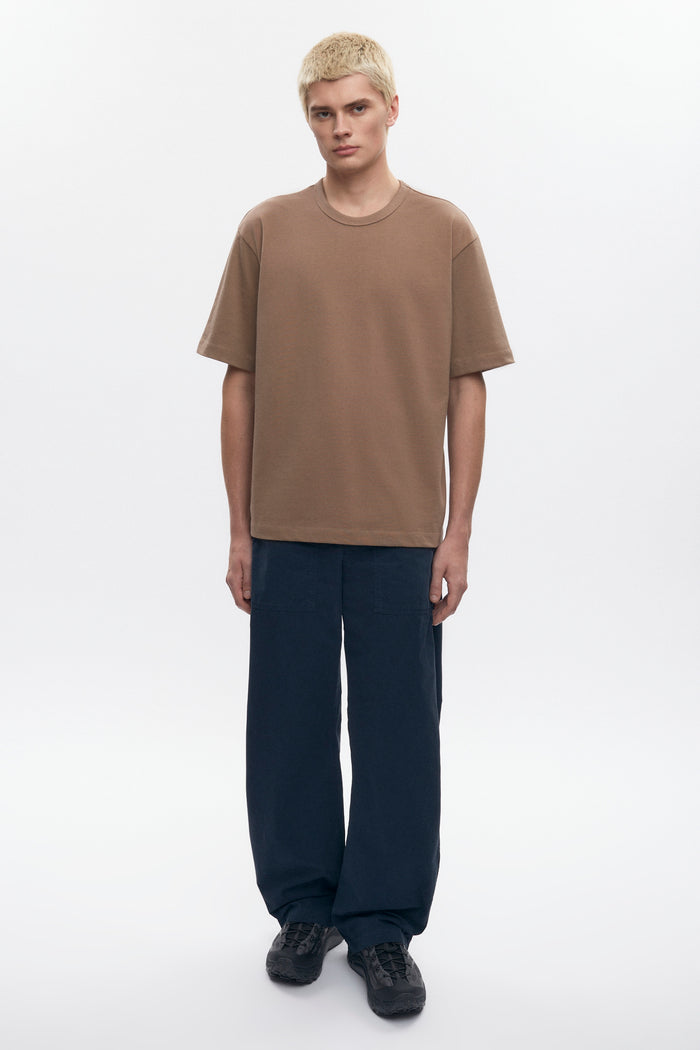 Men's Heavyweight Box Crew in Otter