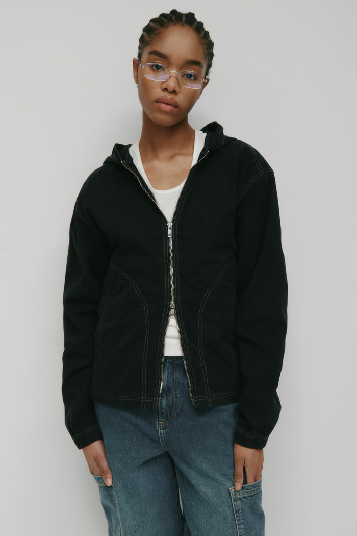 Men's Tefnut Beach Hoodie in Black