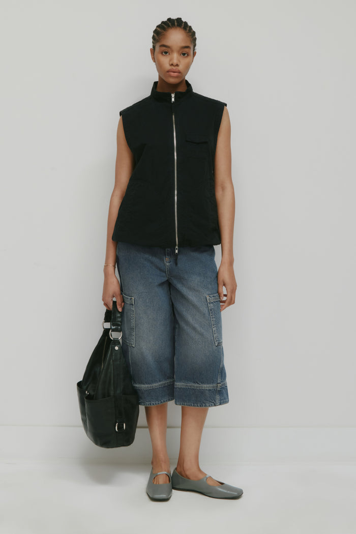 Model is 5’8” and is wearing a size XS.