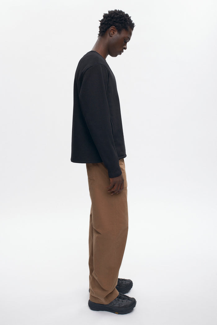 Men's Thebes Cardigan in Black