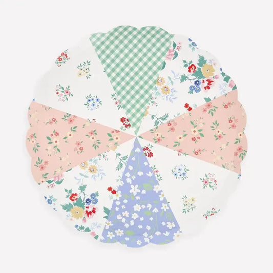 Meri Meri Patchwork Plates