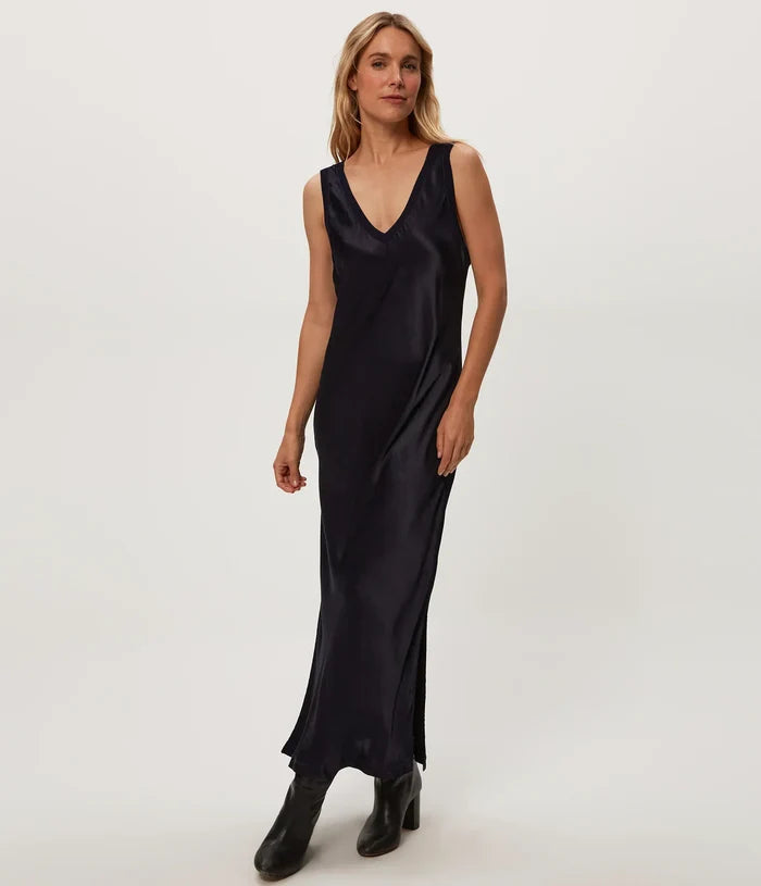 Michael Star Randi V-Neck Midi Dress