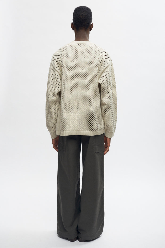 Mina Cardigan in Oat Melange