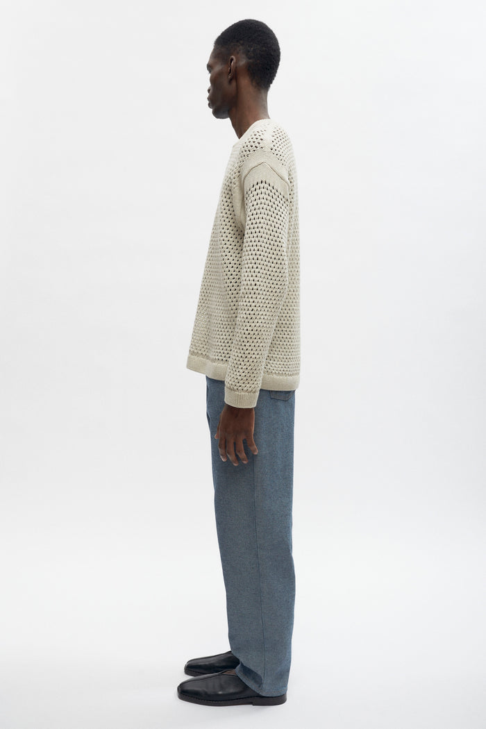 Mina Sweater in Oat Melange