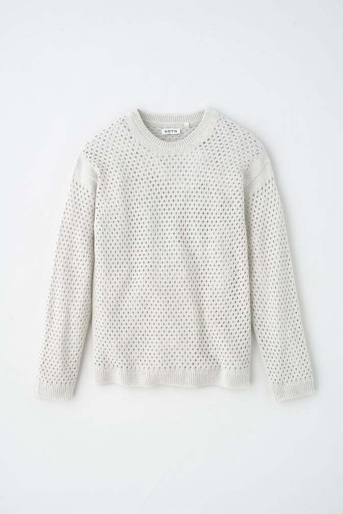 Mina Sweater in Oat Melange