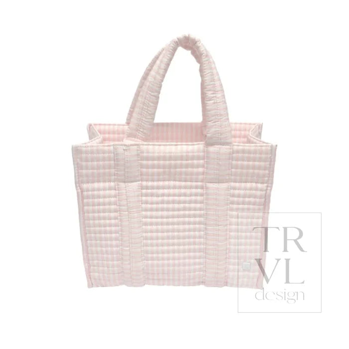 Mini Go Go Tote Pink Stripe