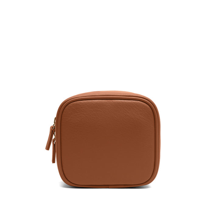 Mini Tech Bag Organizer Cognac