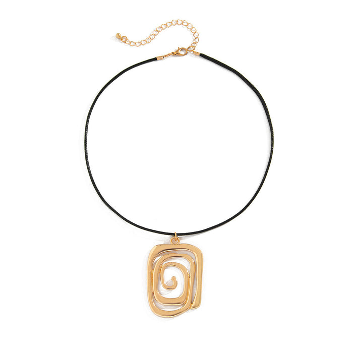 N2746 - Vacation Style Conch Symbol Necklace