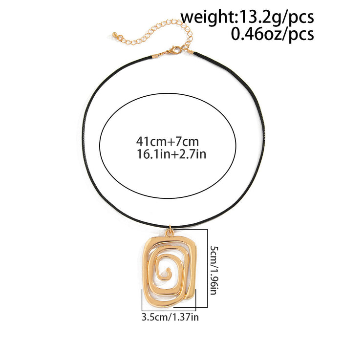 N2746 - Vacation Style Conch Symbol Necklace