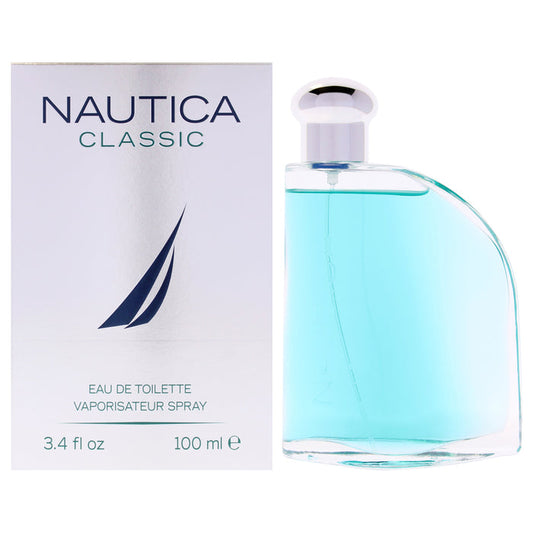 Nautica Classic by Nautica for Men - 3.4 oz EDT Spray