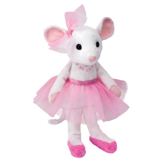 *NEW* Douglas Toys Petunia Ballerina Mouse Plush