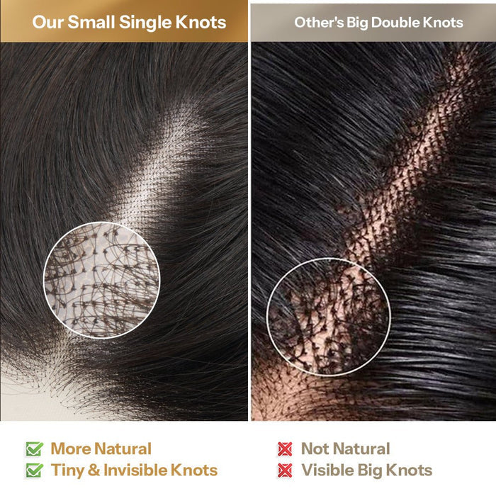5×5 Skinlike Transparent Lace Closure Body Wave 100% Burmese Remy Human Hair Natural Color Deep parting - newmiss hair