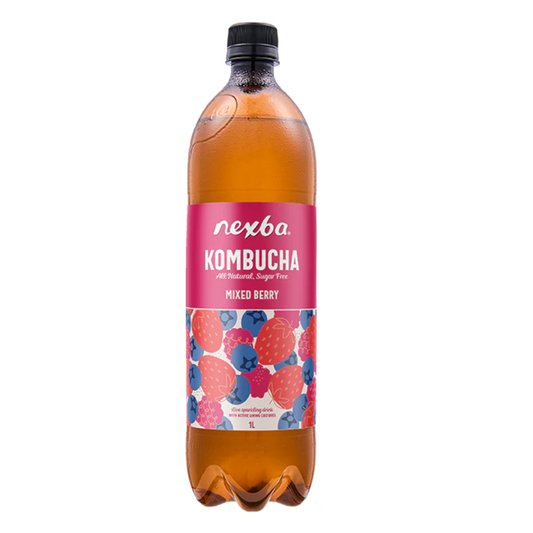 Nexba Mixed Berry Kombucha 1L