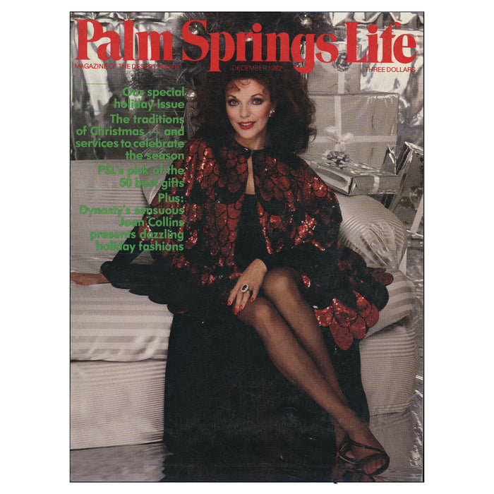 Palm Springs Life December 1982 Poster