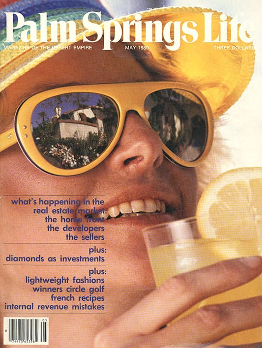 Palm Springs Life May 1980 Card