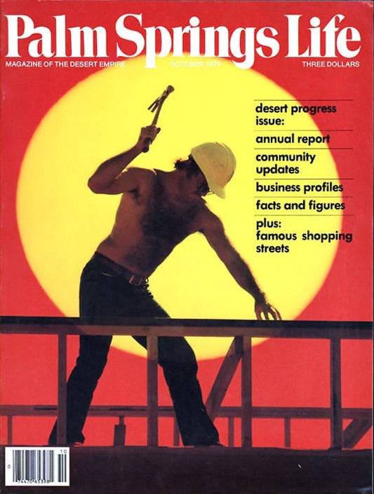 Palm Springs Life October 1979 Poster