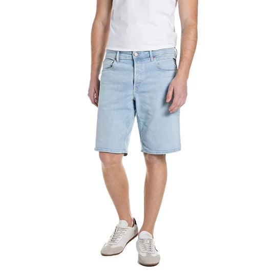 PÁNSKÉ DŽÍNOVÉ ŠORTKY REPLAY GROVER STRAIGHT FIT Z ORGANIC DENIMU - M1072 .000.573 106