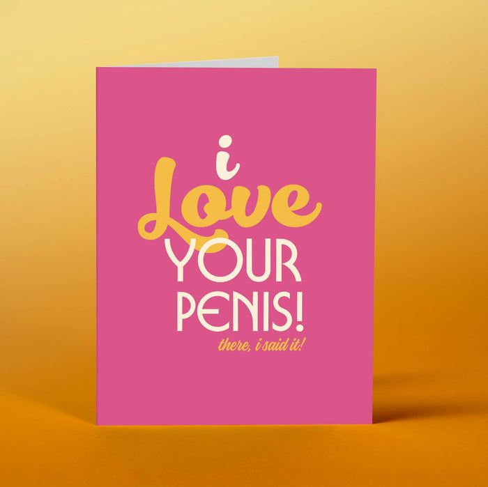 PENIS! love card