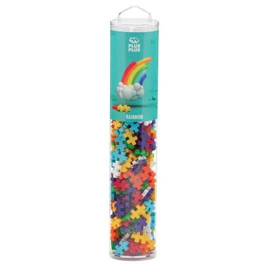 Plus Plus Tube Rainbow Mix 240 Pce