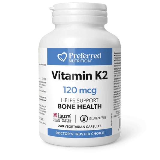 Preferred Nutrition: Vitamin K2 120mcg
