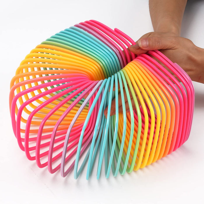 Rainbow Spring Slinky 4"