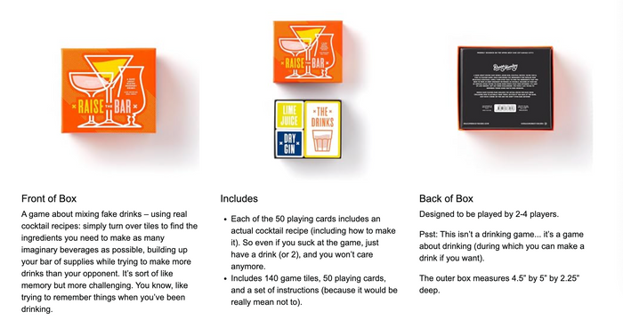 Raising The Bar Game Set