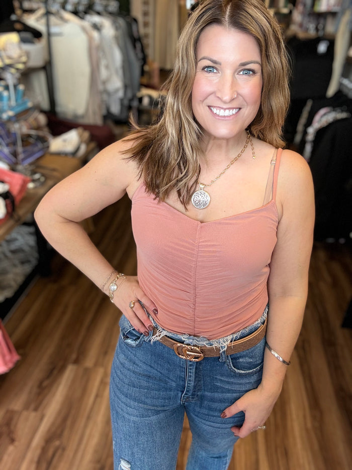 Renee - Ruched Bodysuit