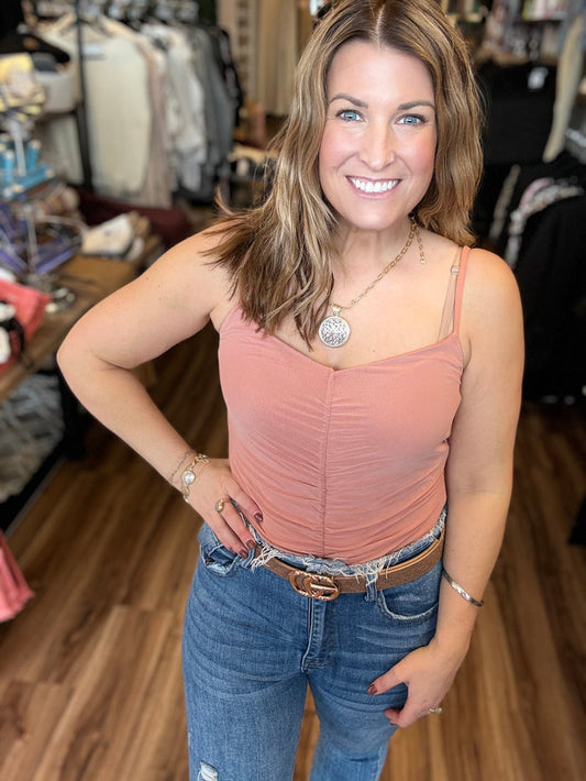 Renee - Ruched Bodysuit