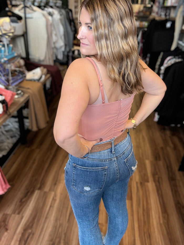 Renee - Ruched Bodysuit