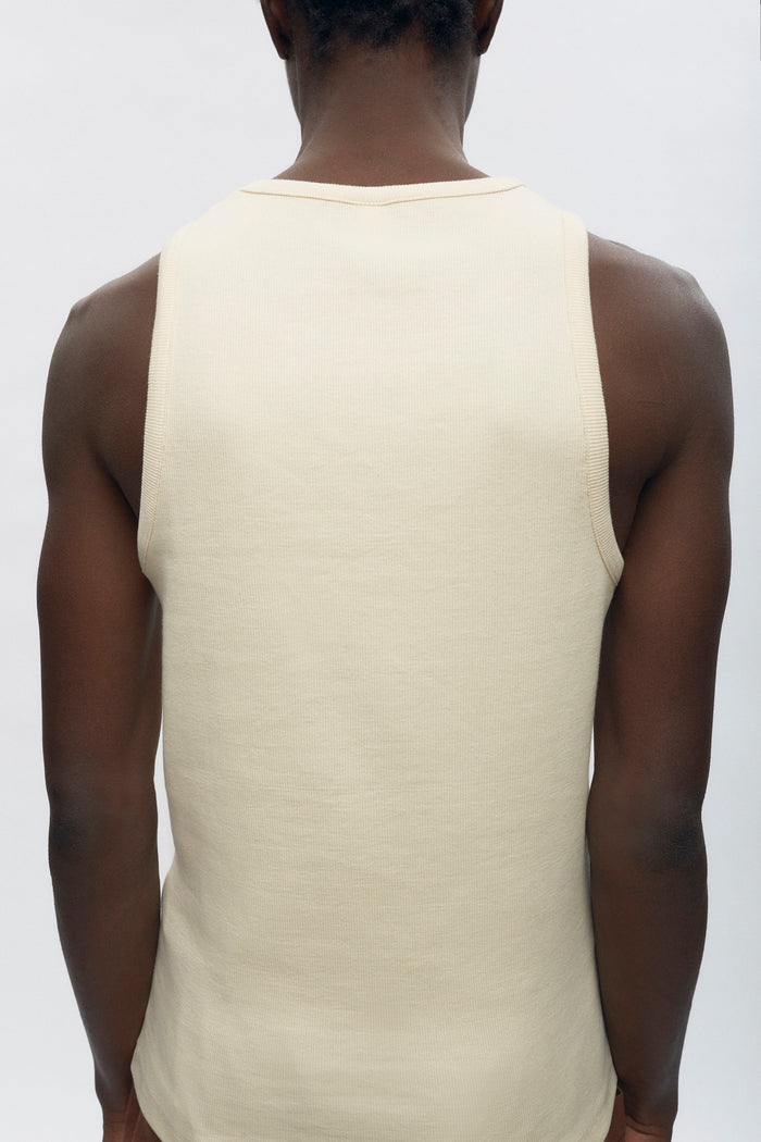 Rib Tank in Natural