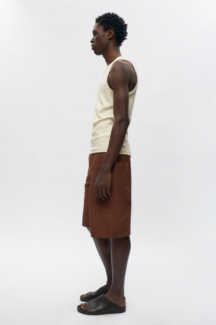 Rib Tank in Natural