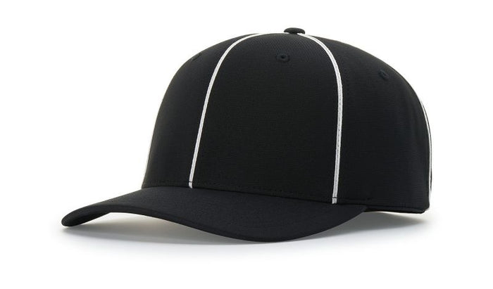 Richardson Black & White Football /Lacrosse Hat
