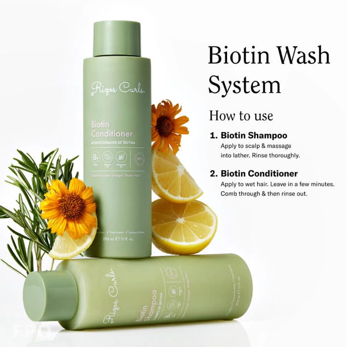 Rizos Curls Biotin Shampoo