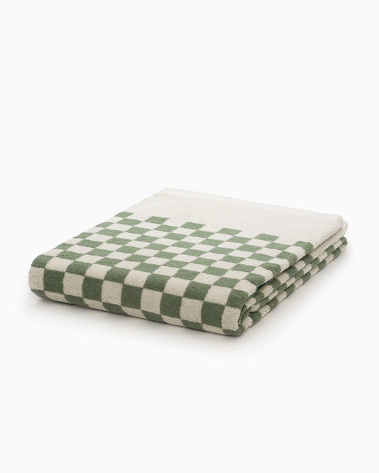 Roman Pool Towel - Sage/Chalk