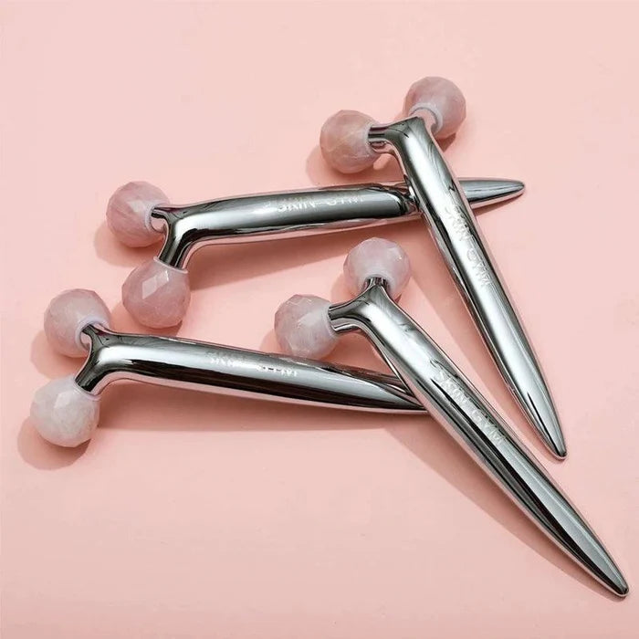 Rose Quartz Revi Facial Massager & Roller - Waha Lifestyle