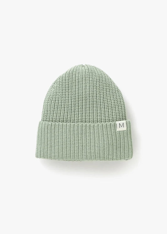 Sage Chunky Knit Beanie